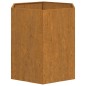 vidaXL Pflanzkübel Rostig 40x40x45 cm Cortenstahl vidaXL Pflanzkübel Rostig 40x40x45 cm Cortenstahl