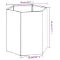 vidaXL Pflanzkübel Rostig 40x40x45 cm Cortenstahl vidaXL Pflanzkübel Rostig 40x40x45 cm Cortenstahl