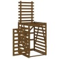 vidaXL Mülltonnenbox Honigbraun 84x90x128,5 cm Massivholz Kiefer vidaXL Mülltonnenbox Honigbraun 84x90x128,5 cm Massivholz Kiefer