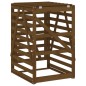 vidaXL Mülltonnenbox Honigbraun 84x90x128,5 cm Massivholz Kiefer vidaXL Mülltonnenbox Honigbraun 84x90x128,5 cm Massivholz Kiefer