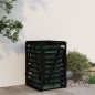 vidaXL Mülltonnenbox Schwarz 84x90x128,5 cm Massivholz Kiefer vidaXL Mülltonnenbox Schwarz 84x90x128,5 cm Massivholz Kiefer