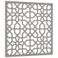 vidaXL Garten-Wanddeko 55x55 cm Cortenstahl Maurisches Design vidaXL Garten-Wanddeko 55x55 cm Cortenstahl Maurisches Design