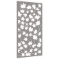 vidaXL Garten-Wanddeko 105x55 cm Cortenstahl Ahornblatt-Design