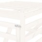 vidaXL Erweiterung für Mülltonnenbox Weiß Massivholz Kiefer vidaXL Erweiterung für Mülltonnenbox Weiß Massivholz Kiefer