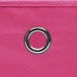 vidaXL Aufbewahrungsboxen mit Deckeln 10 Stk. 28x28x28 cm Rosa vidaXL Aufbewahrungsboxen mit Deckeln 10 Stk. 28x28x28 cm Rosa