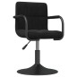 vidaXL Esszimmerstühle 2 Stk. Drehbar Schwarz Samt vidaXL Esszimmerstühle 2 Stk. Drehbar Schwarz Samt