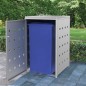 vidaXL Mülltonnenbox für 1 Tonne 240 L Edelstahl vidaXL Mülltonnenbox für 1 Tonne 240 L Edelstahl