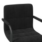 vidaXL Esszimmerstühle 2 Stk. Drehbar Schwarz Samt vidaXL Esszimmerstühle 2 Stk. Drehbar Schwarz Samt