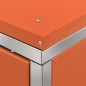 vidaXL Mülltonnenbox für 3 Tonnen 207x77,5x112,5 cm Edelstahl vidaXL Mülltonnenbox für 3 Tonnen 207x77,5x112,5 cm Edelstahl