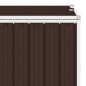 vidaXL Mülltonnenbox für 4 Mülltonnen Braun 286×81×121 cm Stahl vidaXL Mülltonnenbox für 4 Mülltonnen Braun 286×81×121 cm Stahl