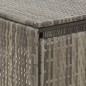 vidaXL Mülltonnenbox für 4 Tonnen Grau 274x80x117 cm Poly Rattan vidaXL Mülltonnenbox für 4 Tonnen Grau 274x80x117 cm Poly Rattan