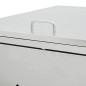 vidaXL Mülltonnenbox für 4 Tonnen 240 L Edelstahl vidaXL Mülltonnenbox für 4 Tonnen 240 L Edelstahl