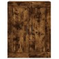 Wandschränke 2 Stk. Räuchereiche Holzwerkstoff Wandschränke 2 Stk. Räuchereiche Holzwerkstoff