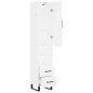 vidaXL Highboard Weiß 34,5x34x180 cm Holzwerkstoff vidaXL Highboard Weiß 34,5x34x180 cm Holzwerkstoff