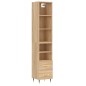 vidaXL Highboard Sonoma-Eiche 34,5x34x180 cm Holzwerkstoff vidaXL Highboard Sonoma-Eiche 34,5x34x180 cm Holzwerkstoff
