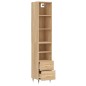 vidaXL Highboard Sonoma-Eiche 34,5x34x180 cm Holzwerkstoff vidaXL Highboard Sonoma-Eiche 34,5x34x180 cm Holzwerkstoff