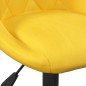 Barhocker 2 Stk. Senfgelb Samt Barhocker 2 Stk. Senfgelb Samt
