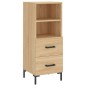 vidaXL Highboard Sonoma-Eiche 34,5x34x180 cm Holzwerkstoff vidaXL Highboard Sonoma-Eiche 34,5x34x180 cm Holzwerkstoff