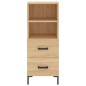 vidaXL Highboard Sonoma-Eiche 34,5x34x180 cm Holzwerkstoff vidaXL Highboard Sonoma-Eiche 34,5x34x180 cm Holzwerkstoff