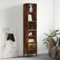 vidaXL Highboard Räuchereiche 34,5x34x180 cm Holzwerkstoff vidaXL Highboard Räuchereiche 34,5x34x180 cm Holzwerkstoff