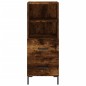 vidaXL Highboard Räuchereiche 34,5x34x180 cm Holzwerkstoff vidaXL Highboard Räuchereiche 34,5x34x180 cm Holzwerkstoff