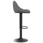 Barhocker 2 Stk. Dunkelgrau Samt Barhocker 2 Stk. Dunkelgrau Samt
