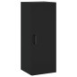 vidaXL Highboard Schwarz 34,5x34x180 cm Holzwerkstoff vidaXL Highboard Schwarz 34,5x34x180 cm Holzwerkstoff