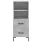 vidaXL Highboard Betongrau 34,5x34x180 cm Holzwerkstoff vidaXL Highboard Betongrau 34,5x34x180 cm Holzwerkstoff