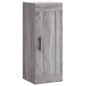 vidaXL Highboard Grau Sonoma 34,5x34x180 cm Holzwerkstoff vidaXL Highboard Grau Sonoma 34,5x34x180 cm Holzwerkstoff