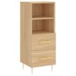 vidaXL Highboard Sonoma-Eiche 34,5x34x180 cm Holzwerkstoff vidaXL Highboard Sonoma-Eiche 34,5x34x180 cm Holzwerkstoff