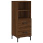 vidaXL Highboard Braun Eichen-Optik 34,5x34x180 cm Holzwerkstoff vidaXL Highboard Braun Eichen-Optik 34,5x34x180 cm Holzwerkstoff