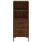 vidaXL Highboard Braun Eichen-Optik 34,5x34x180 cm Holzwerkstoff vidaXL Highboard Braun Eichen-Optik 34,5x34x180 cm Holzwerkstoff