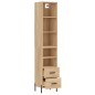 vidaXL Highboard Sonoma-Eiche 34,5x34x180 cm Holzwerkstoff vidaXL Highboard Sonoma-Eiche 34,5x34x180 cm Holzwerkstoff