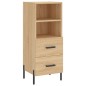 vidaXL Highboard Sonoma-Eiche 34,5x34x180 cm Holzwerkstoff vidaXL Highboard Sonoma-Eiche 34,5x34x180 cm Holzwerkstoff