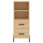 vidaXL Highboard Sonoma-Eiche 34,5x34x180 cm Holzwerkstoff vidaXL Highboard Sonoma-Eiche 34,5x34x180 cm Holzwerkstoff