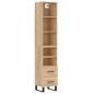 vidaXL Highboard Sonoma-Eiche 34,5x34x180 cm Holzwerkstoff vidaXL Highboard Sonoma-Eiche 34,5x34x180 cm Holzwerkstoff