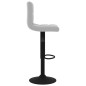 vidaXL Barhocker 2 Stk. Hellgrau Samt vidaXL Barhocker 2 Stk. Hellgrau Samt
