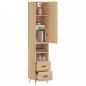 vidaXL Highboard Sonoma-Eiche 34,5x34x180 cm Holzwerkstoff vidaXL Highboard Sonoma-Eiche 34,5x34x180 cm Holzwerkstoff