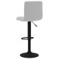 vidaXL Barhocker 2 Stk. Hellgrau Samt vidaXL Barhocker 2 Stk. Hellgrau Samt