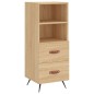 vidaXL Highboard Sonoma-Eiche 34,5x34x180 cm Holzwerkstoff vidaXL Highboard Sonoma-Eiche 34,5x34x180 cm Holzwerkstoff