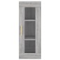 vidaXL Highboard Grau Sonoma 34,5x34x180 cm Holzwerkstoff vidaXL Highboard Grau Sonoma 34,5x34x180 cm Holzwerkstoff