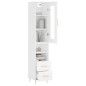 vidaXL Highboard Weiß 34,5x34x180 cm Holzwerkstoff vidaXL Highboard Weiß 34,5x34x180 cm Holzwerkstoff