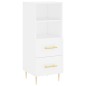 vidaXL Highboard Weiß 34,5x34x180 cm Holzwerkstoff vidaXL Highboard Weiß 34,5x34x180 cm Holzwerkstoff