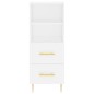 vidaXL Highboard Weiß 34,5x34x180 cm Holzwerkstoff vidaXL Highboard Weiß 34,5x34x180 cm Holzwerkstoff