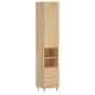 vidaXL Highboard Sonoma-Eiche 34,5x34x180 cm Holzwerkstoff vidaXL Highboard Sonoma-Eiche 34,5x34x180 cm Holzwerkstoff