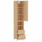 vidaXL Highboard Sonoma-Eiche 34,5x34x180 cm Holzwerkstoff vidaXL Highboard Sonoma-Eiche 34,5x34x180 cm Holzwerkstoff