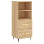 vidaXL Highboard Sonoma-Eiche 34,5x34x180 cm Holzwerkstoff vidaXL Highboard Sonoma-Eiche 34,5x34x180 cm Holzwerkstoff