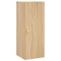 vidaXL Highboard Sonoma-Eiche 34,5x34x180 cm Holzwerkstoff vidaXL Highboard Sonoma-Eiche 34,5x34x180 cm Holzwerkstoff