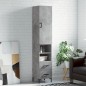 vidaXL Highboard Betongrau 34,5x34x180 cm Holzwerkstoff vidaXL Highboard Betongrau 34,5x34x180 cm Holzwerkstoff