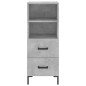 vidaXL Highboard Betongrau 34,5x34x180 cm Holzwerkstoff vidaXL Highboard Betongrau 34,5x34x180 cm Holzwerkstoff